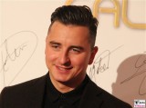 Andreas Gabalier Gesicht face Kopf Promi Jose Carreras Gala Hotel Estrell Berlin SAT.1GOLD Berichterstatter