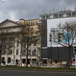 Apple Store Berlin Kurfuerstendamm nr 26 gesamtansicht werbung