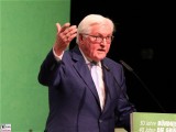 BPr Steinmeier Rede Portrait Gesicht Motorwerk Berlin Jubilaeumsfeier 30 40 Jahre BUENDNIS, DIE GRUENEN Weissensee Berlin Berichterstattung Trendjam