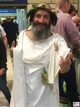 Bacchus Gott des Weines Messestand Berlin Gruene Woche 2020 Berichterstattung TrendJam