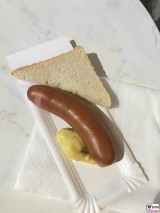 Bockwurst halbe Stulle Mostrich Messestand Berlin Gruene Woche 2020 Berichterstattung TrendJam