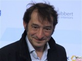Boris Aljinovic Gesicht face Kopf Produzentenfest Produzentenallianz Regen Kongresshalle Hutschachtel WestBerlin Berichterstatter