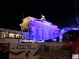 Brandenburger Tor Buehne ELO Fest zum Tag der deutschen Einheit Platz des 18 Maerz Coca Cola