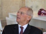 BtPr Wolfgang Schaeuble Gesicht Promi M100 Media Award Sanssouci Colloquium 2019 Potsdam Berichterstattung Trendjam