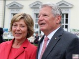 Daniela Schadt, Joachim Gauck Gesicht face Promi Schloss Bellevue Berlin Bundespraesident Buergerfest Park Ehrenamt