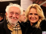 Dieter Hallervorden, Christiane Zander Gesicht Promi face Kopf SemperOper Ball Theaterplatz Dresden Berichterstatter