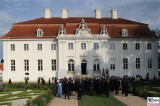 Diplomatisches Corps, Angela Merkel, Rede Empfang Schloss Meseberg BarockGarten Berichterstatter