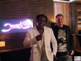 Dr. Alban, Peter Illmann Gesicht face Promi Musik PAN AM Lounge Formel Eins Set Drehort RTL Nitro Berlin Budapester Strasse