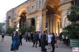 Eingang Orangerie Medienkonferenz M100 Colloquium Potsdam Sanssouci Investigativer Journalismus Berichterstatter