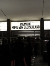 Eingang Premiere Koenig von Deutschland Berlin Kino International Karl Marx Allee