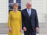 Elke Buedenbender, Frank-W. Steinmeier Bundespraesident Gesicht Buergerfest Amtssitz Schloss Bellevue Berlin Berichterstattung TrendJam