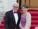 Frank-Walter Steinmeier, Elke Büdenbender Promi Queen Besuch Schloss Bellevue Staatsbankett Berlin