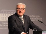 Frank-Walter Steinmeier Gesicht Promi Laudatio Kissinger Preis American Academy Hans Arnold Center Berlin Wannsee