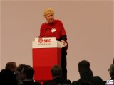 Gesine Marianne Schwan Gesicht Promi SPD ASD Bundesparteitag Berlin CityCube Messe Berlin Berichterstattung TrendJam