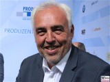 Hans-Rainer Schroeder Gesicht face Kopf Produzentenfest Produzentenallianz Regen Kongresshalle Hutschachtel WestBerlin Berichterstatter