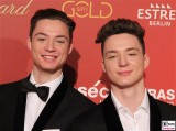 Heiko Lochmann, Roman Lochmann Die Lochis Gesicht face Kopf Promi Jose Carreras Gala Hotel Estrell Berlin SAT.1GOLD Berichterstatter