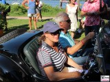 Katarina Witt Gesicht Kopf Face BMW 328 BJ.1937 Oldtimer Rallye Hamburg Berlin Klassik 24 TOURS DU PONT Potsdam Berichterstatter