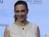 Kristin Meyer Gesicht face Kopf Produzentenfest Produzentenallianz Regen Kongresshalle Hutschachtel WestBerlin Berichterstatter