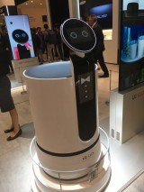 LG CLOi, Service Roboter, personal robot PR, IFA Funkausstellung Funkturm Berichterstattung TrendJam