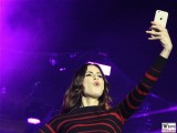 Lena Meyer-Landrut kuss selfie Gesicht face Kopf Brandenburger Tor Buehne Festival der Einheit Platz des 18 Maerz