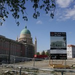 Luisenplatz Humboldtstraße Potsdam am Landtag Potsdam ehemaliges Stadtschloss Lange Bruecke Rekonstruktion Fassade neue Mitte