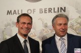 Michael Mueller, Klaus Wowereit opening The Mall of Berlin LP12 Eroeffnung Leipziger Platz Berlin