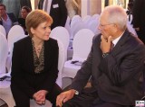 Nicola Sturgeon, Wolfgang Schaeuble M100 Media Award Sanssouci Colloquium 2019 Potsdam Berichterstattung Trendjam