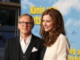 Olli Dittrich Katrin Bauerfeind Premiere Koenig von Deutschland Berlin Kino International Karl Marx Allee