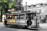 Potsdamer Straßenbahn Berliner Straße Lindner Triebwagen 1907 zweiachsiger Motorwagen