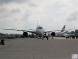 Pushback Airbus A350 XWB F-WWCF Flug Berlin Air Show ILA Berlin BER Schoenefeld International Aerospace Exhibition