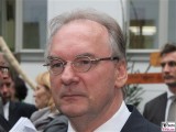 Reiner Haseloff Gesicht Kopf Promi Ministerpräsident des Landes Sachsen-Anhalt Kultursommernacht Vertretung des Landes Sachsen Anhalt beim Bund Berlin