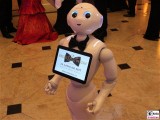 Roboter Pepper Gesicht face Kopf Presse Ball Berlin Hotel Maritim Stauffenbergstrasse Berichterstatter