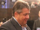 Sigmar Gabriel Gesicht face Kopf Promi BM Programmkonferenz Europa SPD Berlin Gasometer Berichterstatter