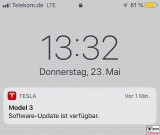 TESLA Model 3 Dual Motor Performance Software Update PresseFoto Elektromobilitaet Berichterstattung