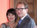 Verkehrsministerin Doris Leuthard, Verkehrsminister Alexander Dobrindt Empfang Eröffnung Gotthard Basistunnel Schweizer Botschaft Berlin Soiree Suisse Gottardo