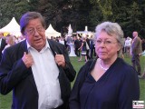 Winfried Junge, Barbara Junge Gesicht Portrait Promi Film Kinder von Golzow Schloss Bellevue Buergerfest Schlosspark Berlin Bundespraesident Berichterstatter