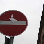 lustige Verkehrszeichen Berlin Verbot der Einfahrt verboten