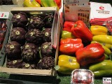 rote Artischocken Riesenpaprika FRUIT LOGISITICA Messe Berlin Funkturm