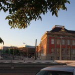 stadtschloss potsdam schloss wiederaufbau baustelle steuben platz cam neuer Landtag Sonne